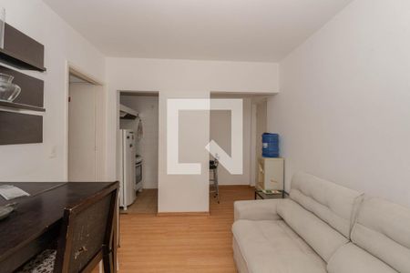 Sala/Cozinha de apartamento à venda com 1 quarto, 37m² em Morro dos Ingleses, São Paulo