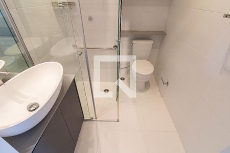 Studio para alugar com 25m², 1 quarto e sem vaga Studio para alugar com 25m², 1 quarto e sem vagaBanheiro