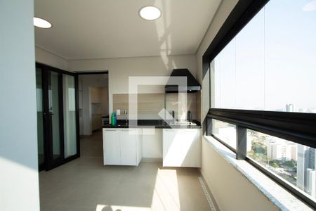 Varanda Sala de apartamento para alugar com 2 quartos, 92m² em Parque Campolim, Sorocaba