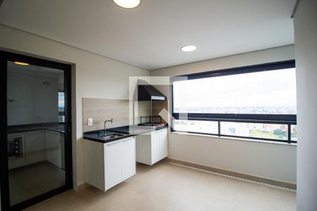 Varanda da Sala de apartamento para alugar com 2 quartos, 92m² em Parque Campolim, Sorocaba