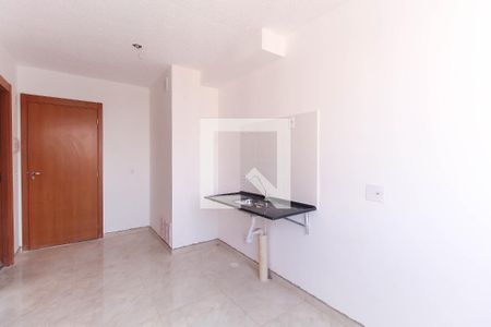 Sala/Cozinha de apartamento para alugar com 1 quarto, 27m² em Belenzinho, São Paulo