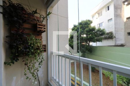 Sacada da Sala de apartamento à venda com 2 quartos, 52m² em Campestre, Santo André