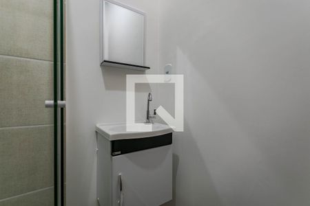 Studio para alugar com 15m², 1 quarto e sem vaga Studio para alugar com 15m², 1 quarto e sem vagaBanheiro