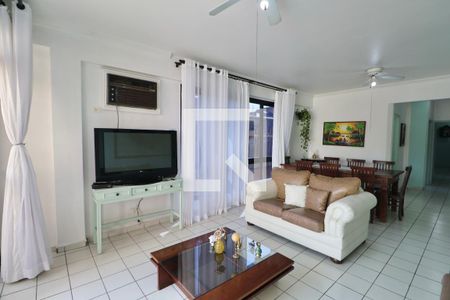 Sala de apartamento para alugar com 3 quartos, 142m² em Jardim Sao Miguel, Guarujá