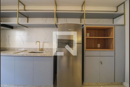 Cozinha de kitnet/studio para alugar com 1 quarto, 40m² em Cambuí, Campinas