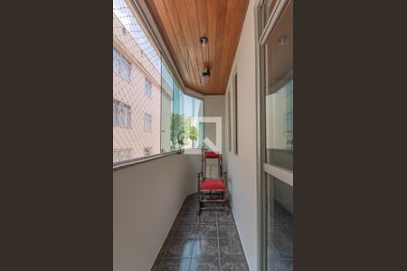 Varanda da Sala de apartamento para alugar com 3 quartos, 128m² em Castelo, Belo Horizonte
