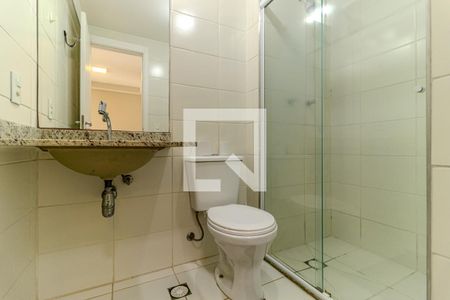 Banheiro de kitnet/studio para alugar com 1 quarto, 37m² em Vila Buarque, São Paulo