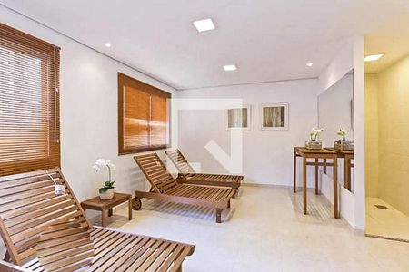 Studio para alugar com 37m², 1 quarto e 1 vagaSauna