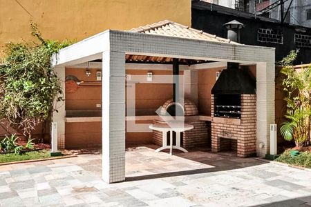 Studio para alugar com 37m², 1 quarto e 1 vagaChurrasqueira