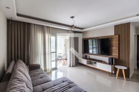 Sala de TV de apartamento à venda com 3 quartos, 110m² em Tamboré, Santana de Parnaíba