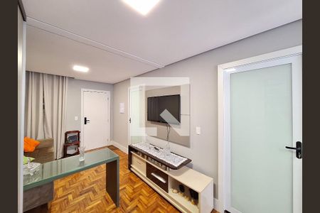Sala de apartamento à venda com 1 quarto, 42m² em Santa Cecilia, São Paulo