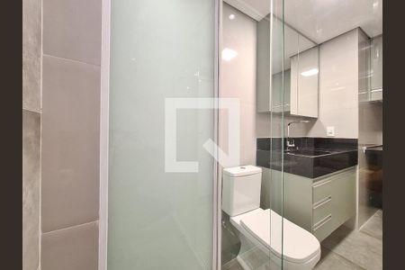 Banheiro de apartamento à venda com 1 quarto, 42m² em Santa Cecilia, São Paulo