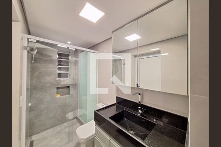 Banheiro de apartamento à venda com 1 quarto, 42m² em Santa Cecilia, São Paulo