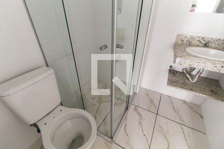 Studio para alugar com 33m², 1 quarto e sem vaga Studio para alugar com 33m², 1 quarto e sem vagaBanheiro