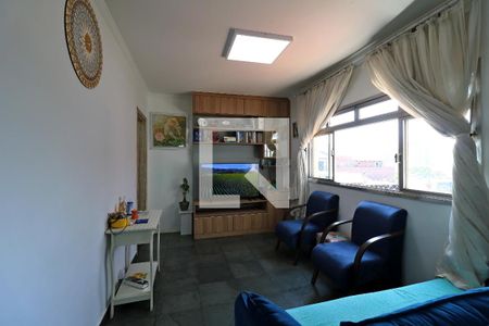 Sala de apartamento à venda com 2 quartos, 63m² em Vila Bastos, Santo André
