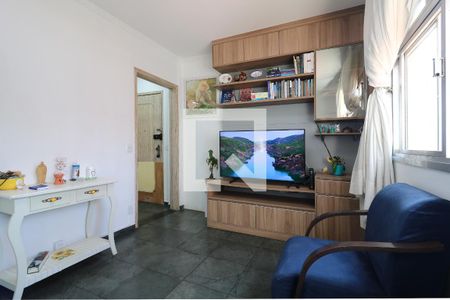 Sala de apartamento à venda com 2 quartos, 63m² em Vila Bastos, Santo André