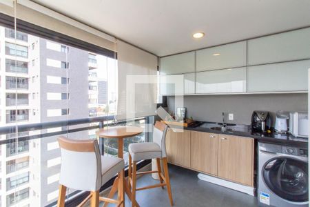 Varanda Sala de apartamento à venda com 2 quartos, 61m² em Vila Leopoldina, São Paulo