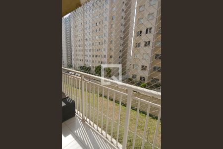 Apartamento para alugar com 31m², 1 quarto e sem vagaVaranda do Quarto 