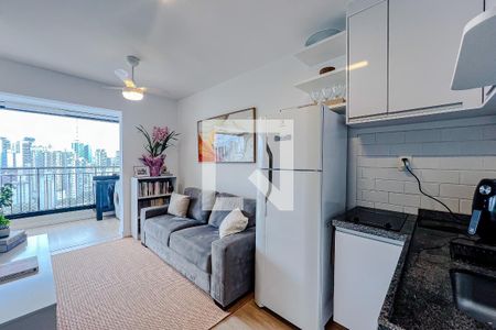Sala/Cozinha de kitnet/studio à venda com 1 quarto, 33m² em Vila Mariana, São Paulo