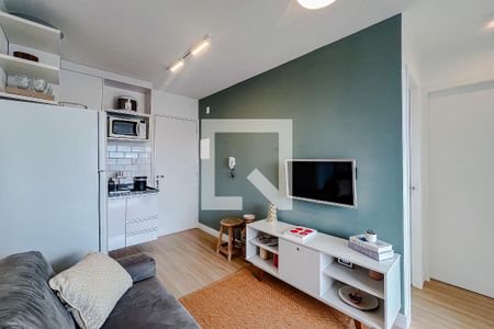 Sala/Cozinha de kitnet/studio à venda com 1 quarto, 33m² em Vila Mariana, São Paulo