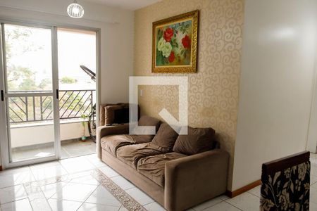 sala de apartamento para alugar com 3 quartos, 74m² em Continental, Osasco