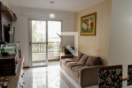 sala de apartamento para alugar com 3 quartos, 74m² em Continental, Osasco