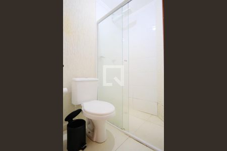 Banheiro de apartamento para alugar com 1 quarto, 27m² em Chácara Santo Antônio (zona Leste), São Paulo