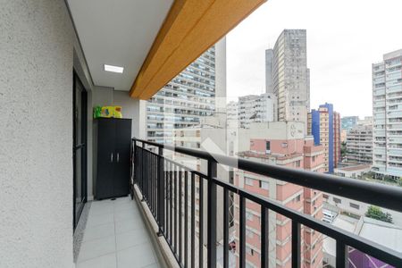 Sacada de apartamento à venda com 1 quarto, 34m² em Bela Vista, São Paulo