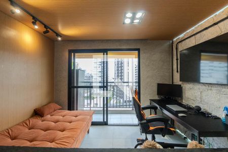 Sala de apartamento à venda com 1 quarto, 34m² em Bela Vista, São Paulo