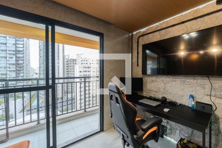Sala de apartamento à venda com 1 quarto, 34m² em Bela Vista, São Paulo