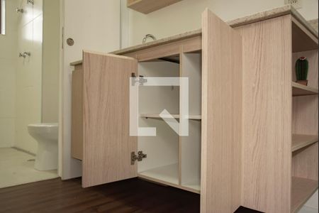 Studio para alugar com 28m², 1 quarto e sem vaga Studio para alugar com 28m², 1 quarto e sem vagaBanheiro