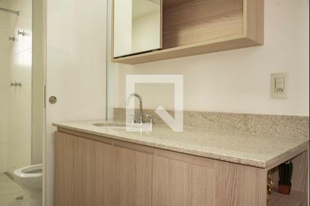 Studio para alugar com 28m², 1 quarto e sem vaga Studio para alugar com 28m², 1 quarto e sem vagaBanheiro