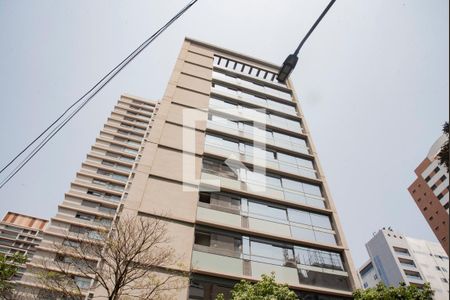 Studio para alugar com 28m², 1 quarto e sem vaga Studio para alugar com 28m², 1 quarto e sem vagaFachada