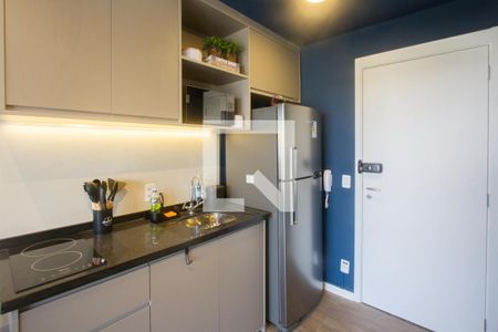 Studio para alugar com 27m², 1 quarto e sem vaga Studio para alugar com 27m², 1 quarto e sem vagaCozinha