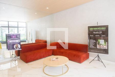 Hall de kitnet/studio para alugar com 1 quarto, 27m² em Jardim das Acacias, São Paulo