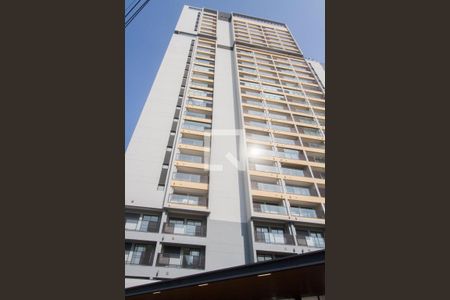 Studio para alugar com 27m², 1 quarto e sem vaga Studio para alugar com 27m², 1 quarto e sem vagaFachada