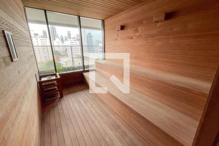Studio à venda com 35m², 1 quarto e 1 vagaSaúna