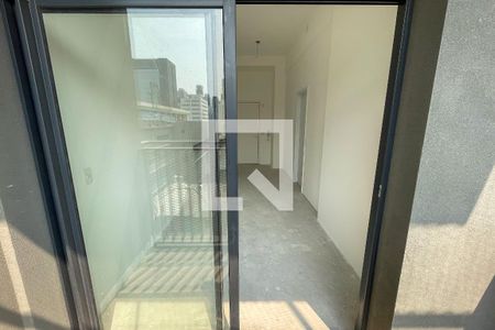 Studio à venda com 35m², 1 quarto e 1 vagaVaranda