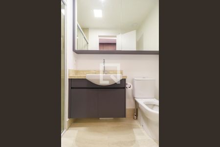 Studio para alugar com 24m², 0 quarto e sem vaga Studio para alugar com 24m², 0 quarto e sem vagaBanheiro