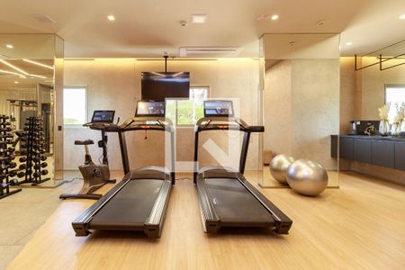 Studio para alugar com 24m², 0 quarto e sem vaga Studio para alugar com 24m², 0 quarto e sem vagaAcademia