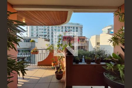 Varanda da Sala de apartamento à venda com 4 quartos, 238m² em Tijuca, Rio de Janeiro