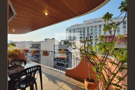 Varanda da Sala de apartamento à venda com 4 quartos, 238m² em Tijuca, Rio de Janeiro