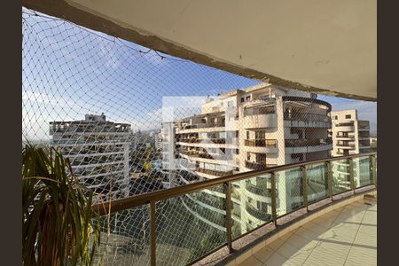 Varanda da sala de apartamento à venda com 3 quartos, 88m² em Recreio dos Bandeirantes, Rio de Janeiro