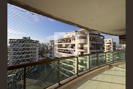 Varanda da sala de apartamento à venda com 3 quartos, 88m² em Recreio dos Bandeirantes, Rio de Janeiro