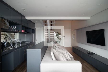 Sala de apartamento à venda com 1 quarto, 62m² em Bela Vista, São Paulo