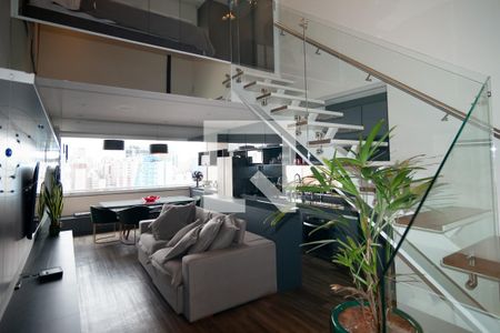 Sala de apartamento à venda com 1 quarto, 62m² em Bela Vista, São Paulo