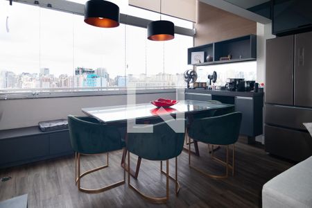 Sala de Jantar de apartamento à venda com 1 quarto, 62m² em Bela Vista, São Paulo
