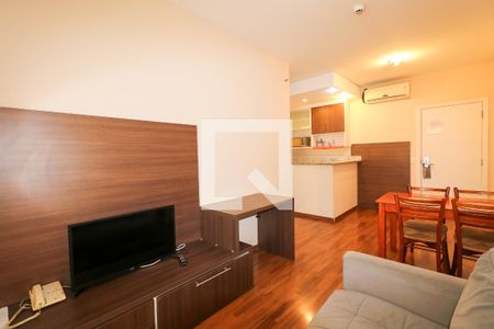 Sala de kitnet/studio à venda com 1 quarto, 38m² em Barcelona, São Caetano do Sul