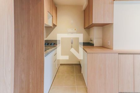 Sala / Cozinha / Lavanderia de apartamento para alugar com 1 quarto, 31m² em Vila Sonia, São Paulo