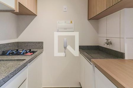 Sala / Cozinha / Lavanderia de apartamento para alugar com 1 quarto, 31m² em Vila Sonia, São Paulo
